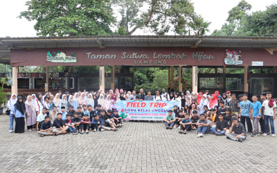 Dari Kelas Ke Alam, Dari Teori Ke Aksi : MTsN 1 Lampung Tengah Adakan Field Trip Ke Lembah Hijau