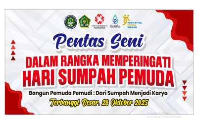 Saat Kreativitas Jadi Bahasa Persatuan : MTsN 1 Lampung Tengah Adakan Pentas Seni Dalam Sumpah Pemuda 2025