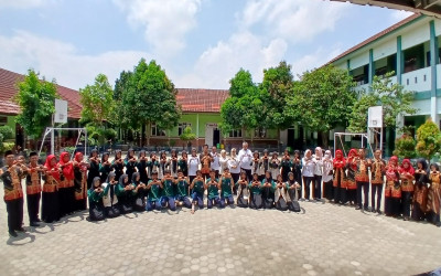 Ciptakan Generasi Sehat dan Peduli Lingkungan, MTsN 1 Lampung Tengah Ikuti Lomba UKS Tingkat Kabupaten